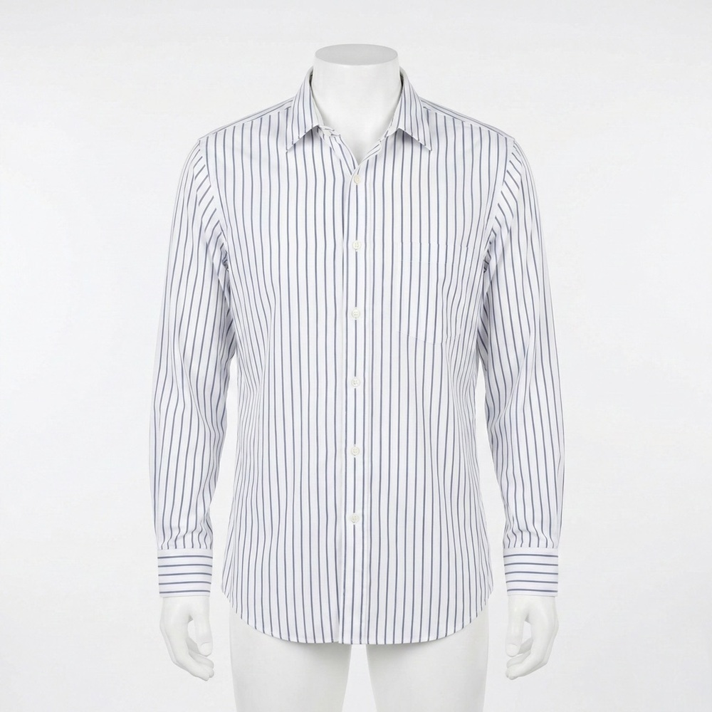 Etienne Aigner Vintage Striped Dress Shirt 16.5 34/35